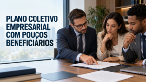 PLANO COLETIVO EMPRESARIAL COM POUCOS BENEFICIARIOS